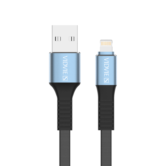 CABLE USB-A & LIGHTHING TEJIDO QD08i