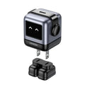 Cargador Mini GaN 30W Robot | Personalizable con tu Nombre ⚡